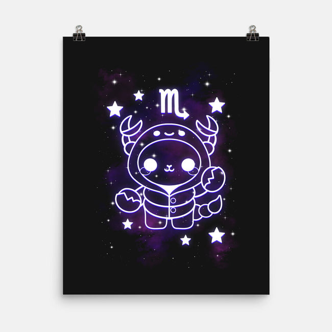 Cute Scorpio-None-Matte-Poster-NemiMakeit
