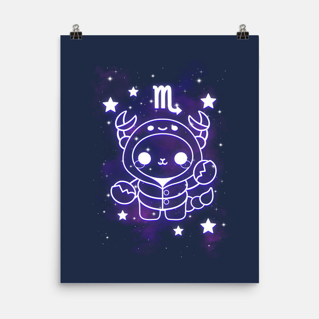 Cute Scorpio-None-Matte-Poster-NemiMakeit