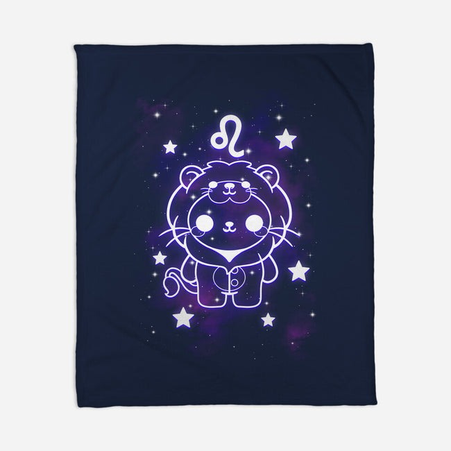 Cute Leo-None-Fleece-Blanket-NemiMakeit