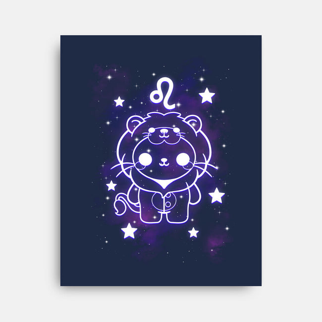 Cute Leo-None-Stretched-Canvas-NemiMakeit