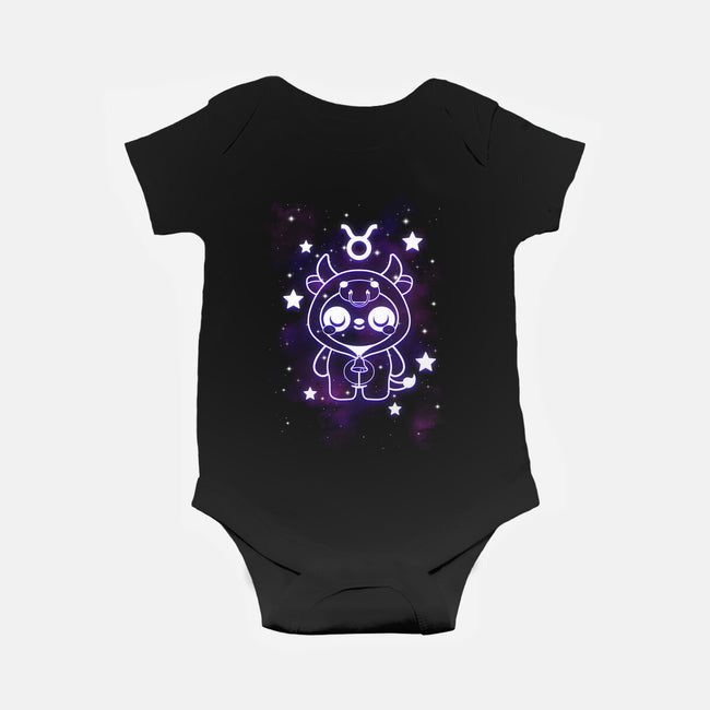 Cute Taurus-Baby-Basic-Onesie-NemiMakeit