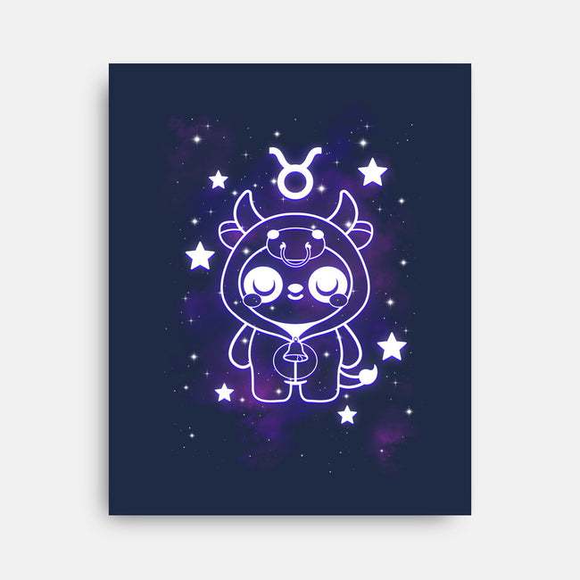 Cute Taurus-None-Stretched-Canvas-NemiMakeit
