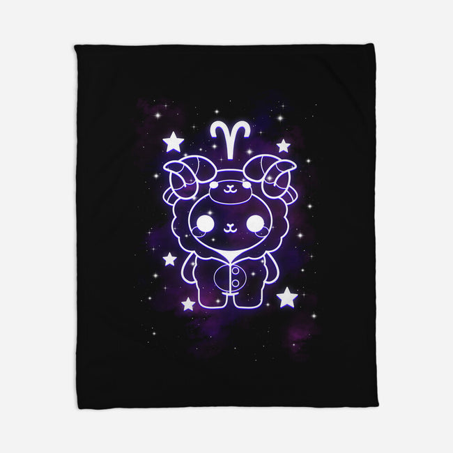 Cute Aries-None-Fleece-Blanket-NemiMakeit