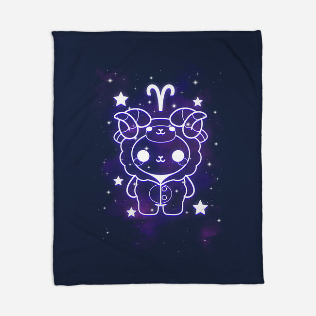 Cute Aries-None-Fleece-Blanket-NemiMakeit