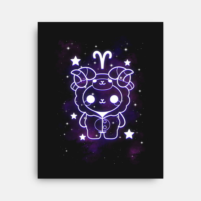 Cute Aries-None-Stretched-Canvas-NemiMakeit