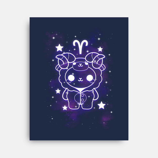 Cute Aries-None-Stretched-Canvas-NemiMakeit
