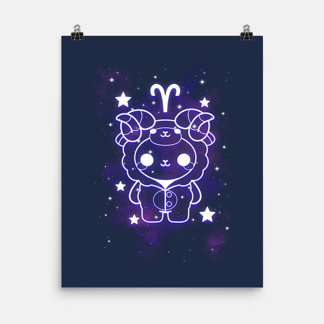 Cute Aries-None-Matte-Poster-NemiMakeit