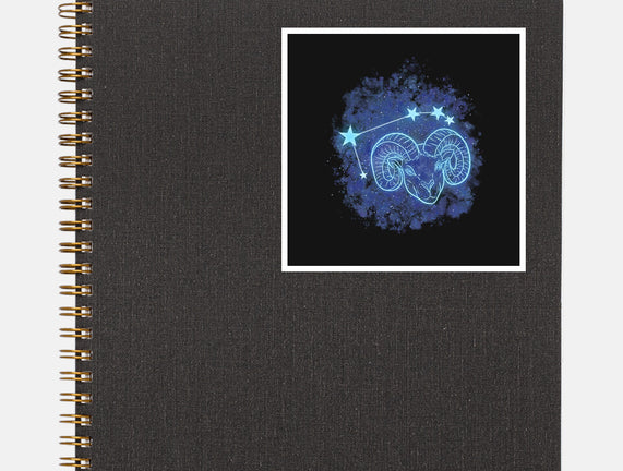 Aries Neon Constellation