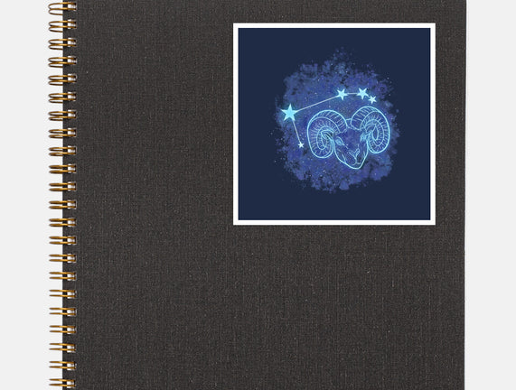 Aries Neon Constellation
