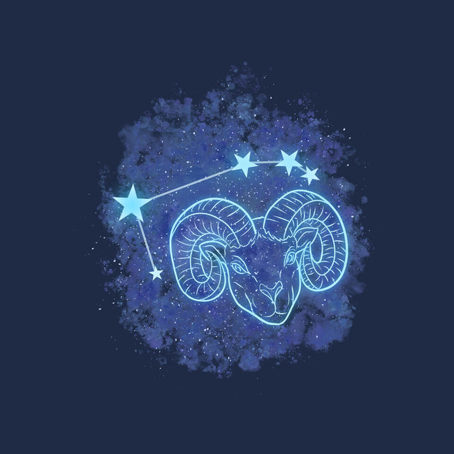 Aries Neon Constellation-None-Matte-Poster-nickzzarto