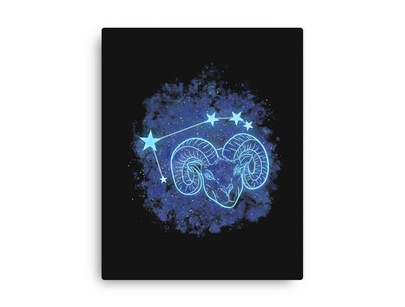 Aries Neon Constellation