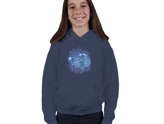 Aries Neon Constellation