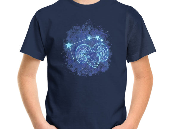 Aries Neon Constellation