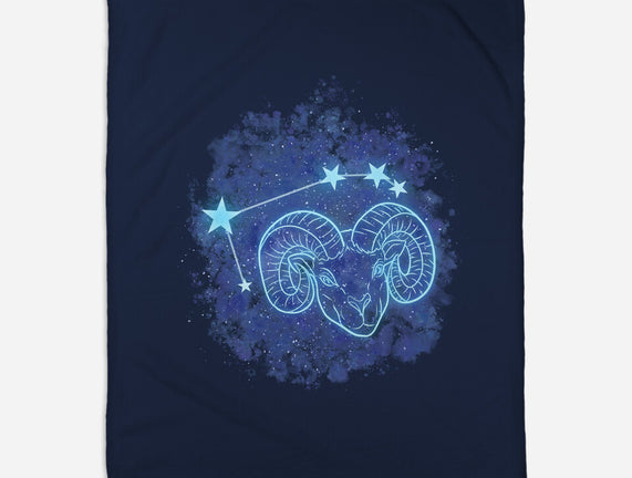 Aries Neon Constellation