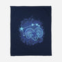 Aries Neon Constellation-None-Fleece-Blanket-nickzzarto