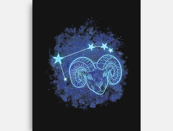 Aries Neon Constellation