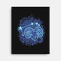 Aries Neon Constellation-None-Stretched-Canvas-nickzzarto