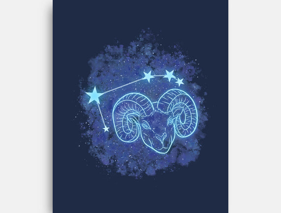 Aries Neon Constellation