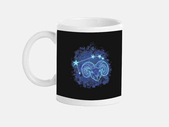 Aries Neon Constellation