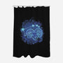 Aries Neon Constellation-None-Polyester-Shower Curtain-nickzzarto