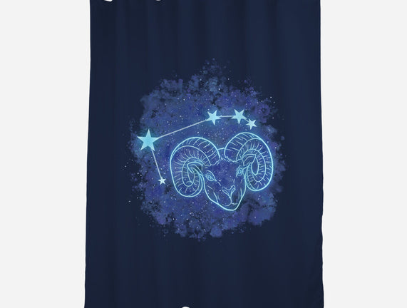 Aries Neon Constellation