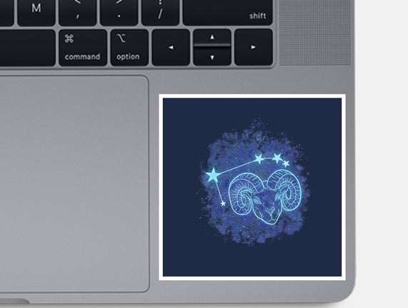 Aries Neon Constellation