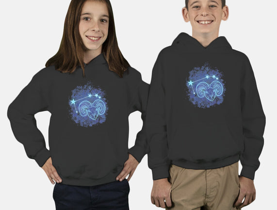 Aries Neon Constellation