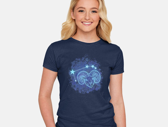Aries Neon Constellation