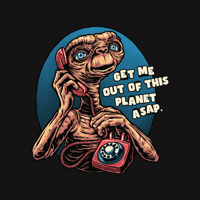 Phone Call To Space-Mens-Basic-Tee-glitchygorilla