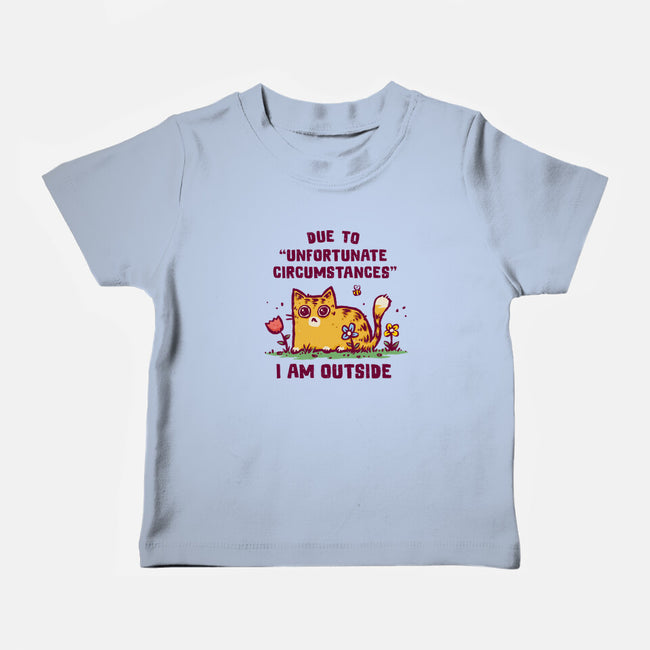Unfortunate Circumstances-Baby-Basic-Tee-kg07
