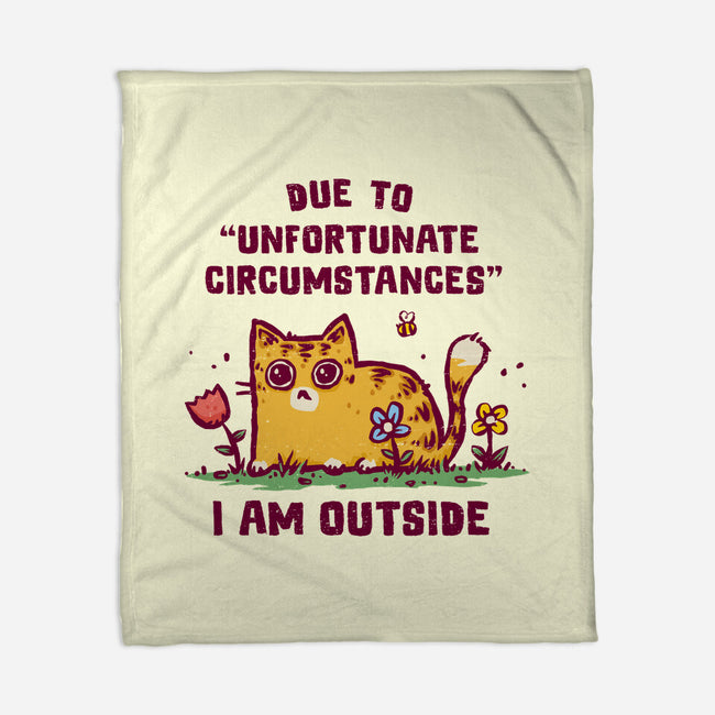Unfortunate Circumstances-None-Fleece-Blanket-kg07