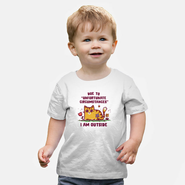 Unfortunate Circumstances-Baby-Basic-Tee-kg07