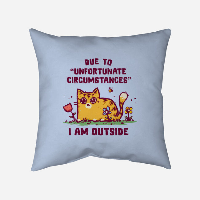 Unfortunate Circumstances-None-Removable Cover w Insert-Throw Pillow-kg07