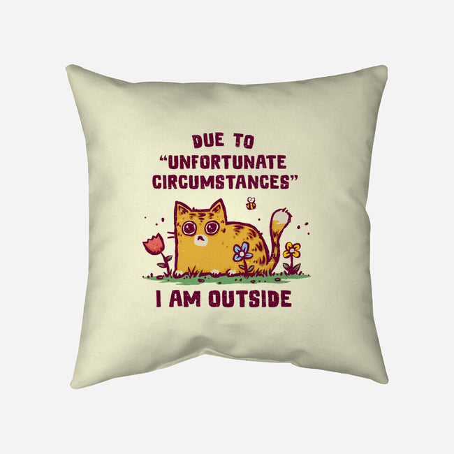 Unfortunate Circumstances-None-Removable Cover w Insert-Throw Pillow-kg07