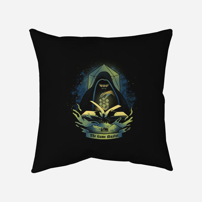 The Game Master-None-Removable Cover w Insert-Throw Pillow-grevalra
