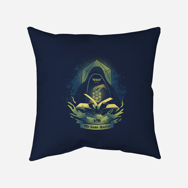 The Game Master-None-Removable Cover w Insert-Throw Pillow-grevalra