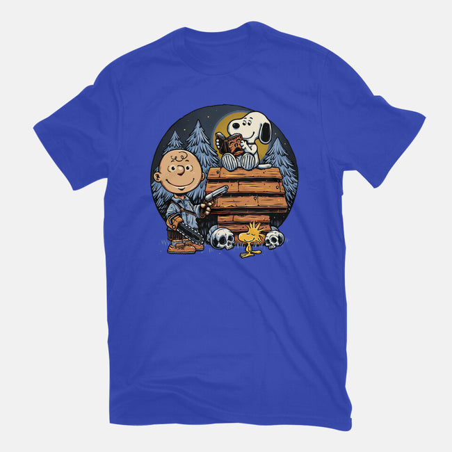 A Night In The Woods-Mens-Basic-Tee-glitchygorilla