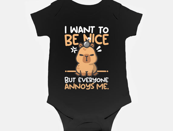 Capy Wants To Be Nice