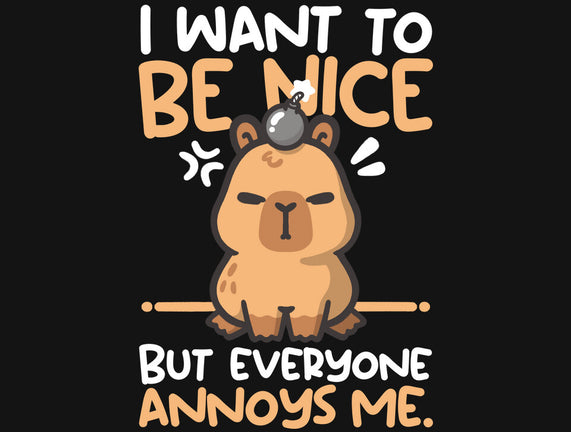 Capy Wants To Be Nice