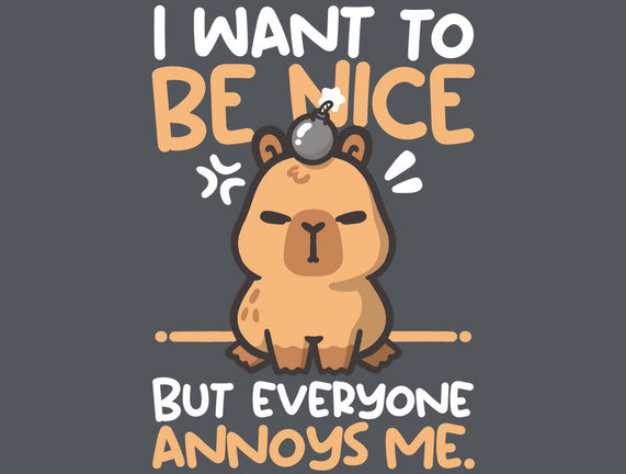 Capy Wants To Be Nice