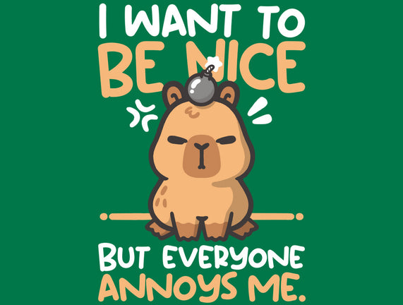 Capy Wants To Be Nice