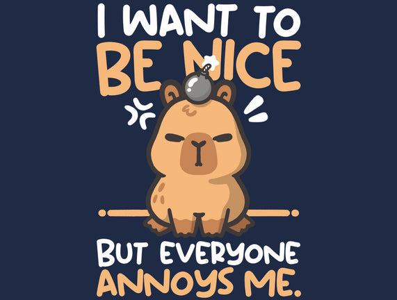 Capy Wants To Be Nice
