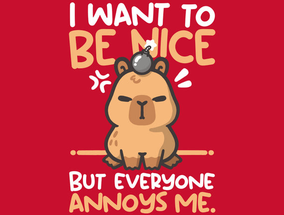 Capy Wants To Be Nice