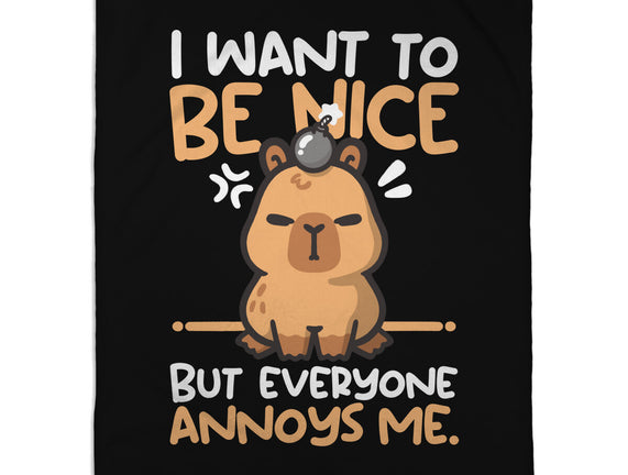 Capy Wants To Be Nice