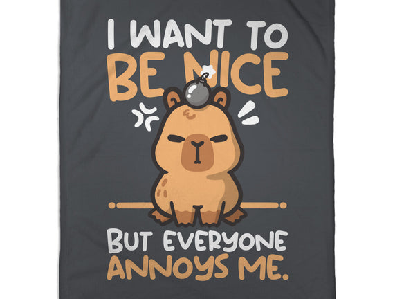 Capy Wants To Be Nice