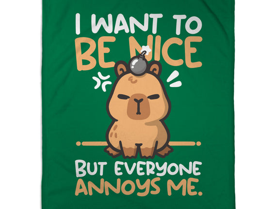 Capy Wants To Be Nice