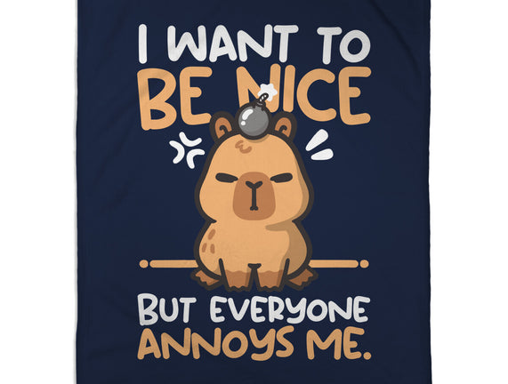 Capy Wants To Be Nice