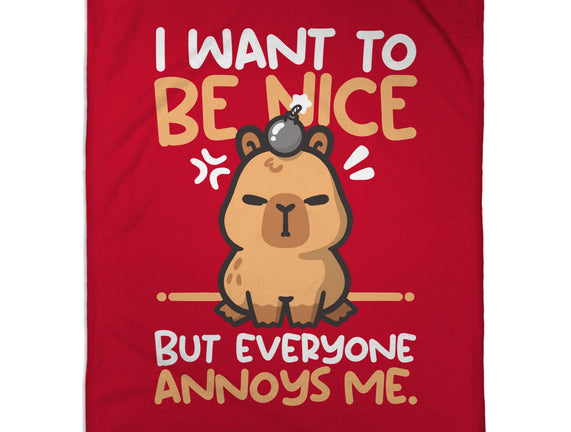 Capy Wants To Be Nice