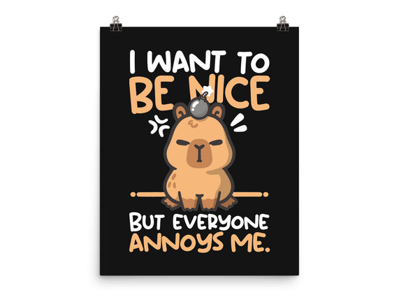 Capy Wants To Be Nice