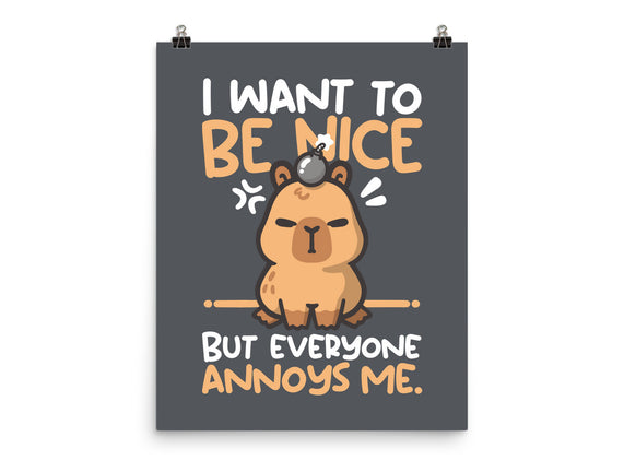Capy Wants To Be Nice